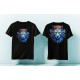 Tricou Blue Wolf